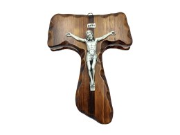 Krzyż drewniany (duży) z Jezusem