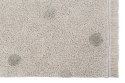 Lorena Canals Dywan bawełniany Hippy Dots Natural Olive 120 x 160 cm