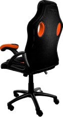 Krzesło obrotowe CARRERA M Pomarańczowy Tkanina