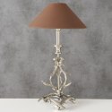 Elegancka lampa stołowa z porożem jelenia