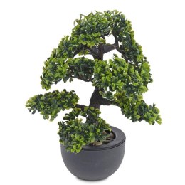 Sztuczne Drzewko Bonsai - Dekoracyjne liściaste drzewo w doniczce