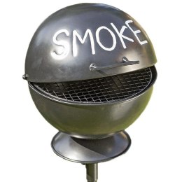 Popielnica ogrodowa Smoke 113 cm - metalowa, czarny kolor (13 cm)