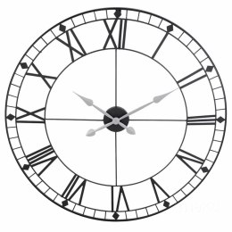 Zegar ścienny Vintage, 88 cm, metalowy