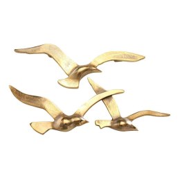 Złote Ptaki 35cm - Wyjątkowa Dekoracja Ściany