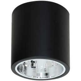 Oświetlenie sufitowe LED round czarny 17,5cm