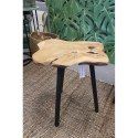 Stolik kawowy z drewna tekowego - 35-45 cm