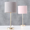 Lampa stołowa Lorie szara - Elegancka lampa 18x40 cm
