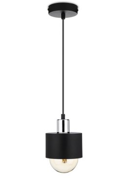 Lampa Loft BerlinStil 12cm cz-srebrna