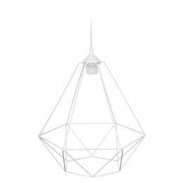 Lampa wisząca biała 35 cm Paris Diamond