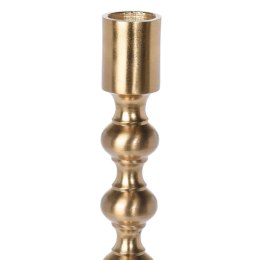 Elegancki świecznik glamour złocony 16 cm