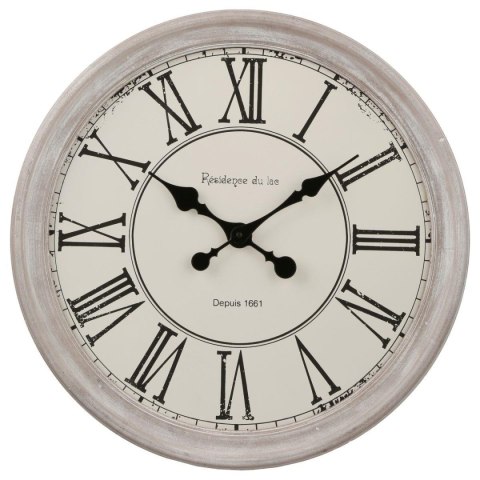 Zegar ścienny vintage Pawlaunia - 48cm - Metal/MDF - Rzymskie cyfry - Loft