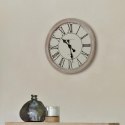Zegar ścienny vintage Pawlaunia - 48cm - Metal/MDF - Rzymskie cyfry - Loft
