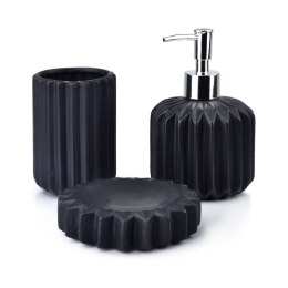 Komplet łazienkowy Ferra Black Ceramiczny