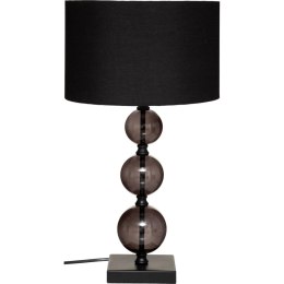 Nowa lampka nocna Alma 52 cm - czarna, metalowa podstawa
