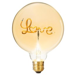 Żarówka LED Filament Love 2W E27 - Bursztyn