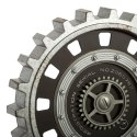 Zegar ścienny Gears - Szary, składany, 57x58 cm