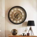 Zegar ścienny Greyson, styl industrial, tworzywo sztuczne, 61 cm
