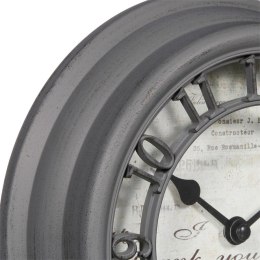 Zegar Romantyczny szary 22 cm