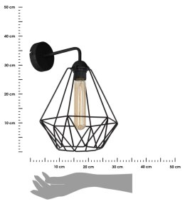 Lampa sufitowa kinkiet LOFT - stylowa i industrialna