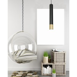 Lampa czarno złota Sopel - nowoczesna i glamour