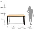 Elegancki stół jadalniany 150x90 cm