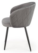 Now available! Luksusowe krzesło tapicerowane w welurowej tkaninie