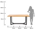 Stół konferencyjny dąb 180x100 cm