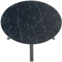 Elegancki stół rozkładany z marmurowym blatem - Vertigo Marble