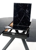 Elegancki stół rozkładany z marmurowym blatem - Vertigo Marble