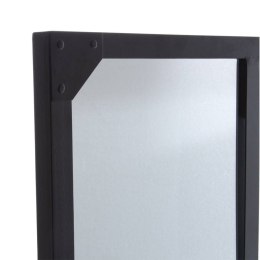 Lustro ścienne Black Lola 76x116 cm - Eleganckie lustro ścienne o czarnej ramie
