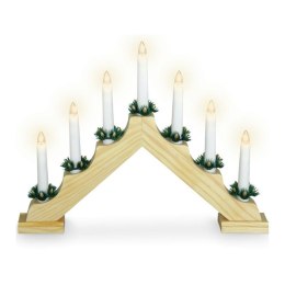 Dekoracyjny świąteczny świecznik LED