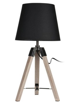 Trójnóg Czarna 52 cm - Lampa Drewniana
