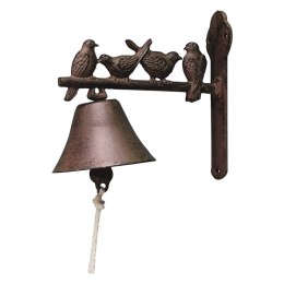 Dzwonek żeliwny z motywem ptaszka 19x21,8x11 cm