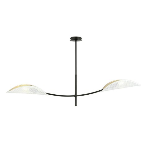 Lampa sufitowa LOTUS 2 BIAŁA/ZŁOTA