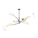 Lampa sufitowa LOTUS 6 WHITE/GOLD