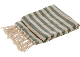 Pasujący ręcznik plażowy w pasy - 90x170 cm