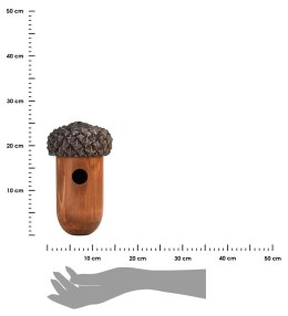 Ozdobny Domek dla Ptaków - 14x25,5 cm