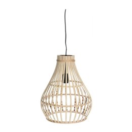 Nowa, Wykonana Ręcznie Lampa Sufitowa z Naturalnego Bambusa
