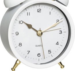 Zegar stołowy retro biały