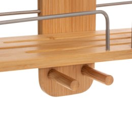 Półka łazienkowa bambusowa - 3-poziomowa