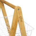 Wózek Bambusowy z 3 Półkami | Ekologiczne Drewno