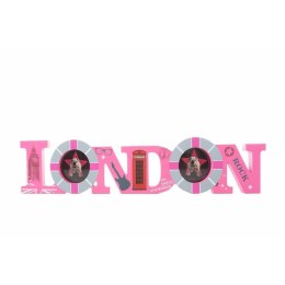 Ramka na zdjęcie AVIS LONDON różowa Ramka na zdjęcie LONDON, różowo srebrna, 48 X 10 X 2 cm