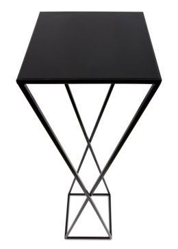Kwietnik metalowy - 100cm - Czarny