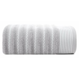 Klasyczny Ręcznik LEO - Srebrny, 70x140 cm