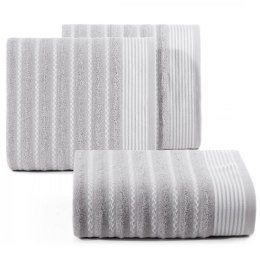 Klasyczny Ręcznik LEO - Srebrny, 70x140 cm