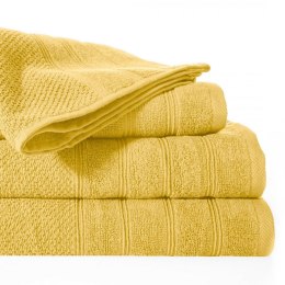 Musztardowy Klasyczny Ręcznik Kąpielowy 50x90 cm
