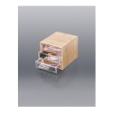 Elegancka szkatułka na biżuterię - Praktyczny organizer z szufladkami