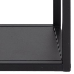 Elegancka półka ścienna Minadeo (czarna) 60x20 cm