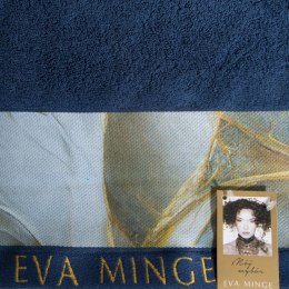Ręcznik Luxury EVA MINGE - granat 70x140cm