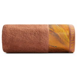 Miękki Ręcznik EVA MINGE - Cegła 50x90 cm
